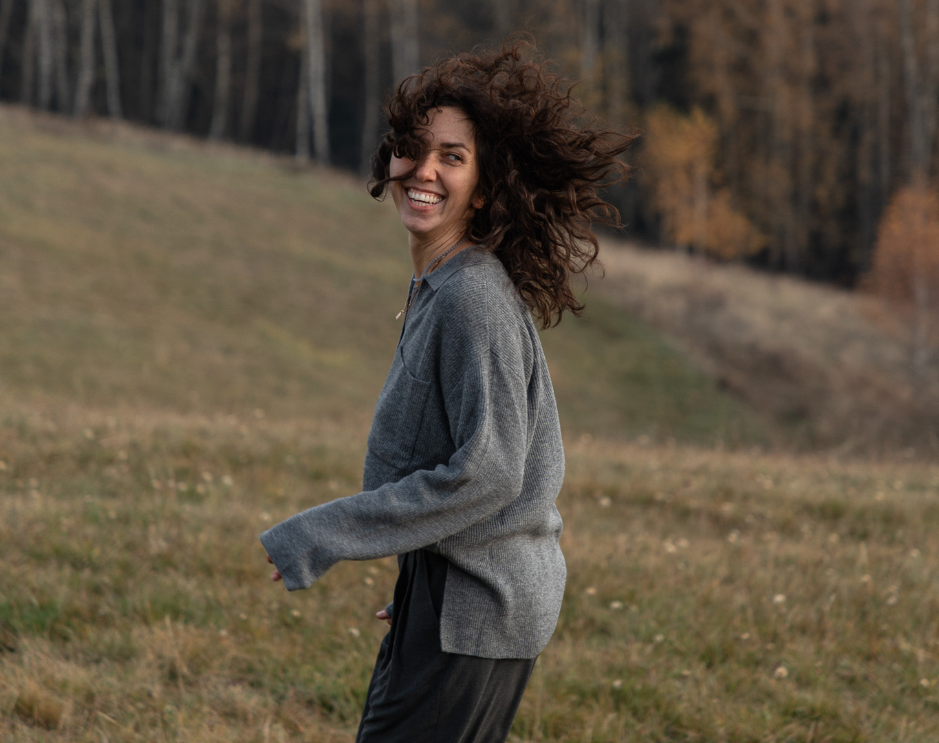 Zemité odtiene udržateľnej jesene v Slow