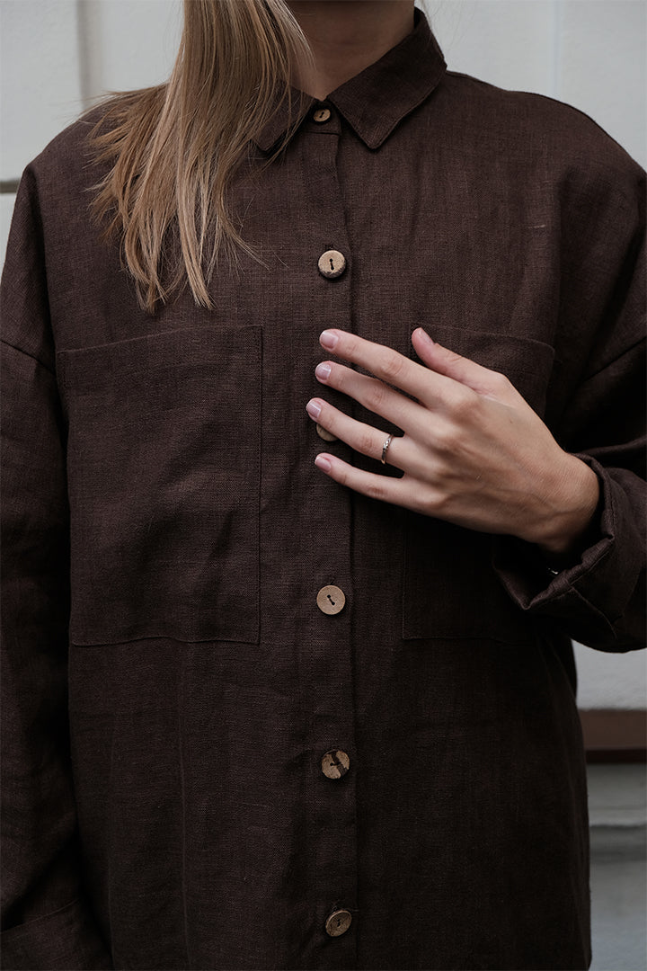 Linen oversized shirt GUST.