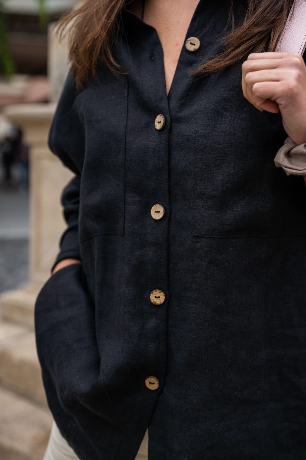 Linen oversized shirt GUST.