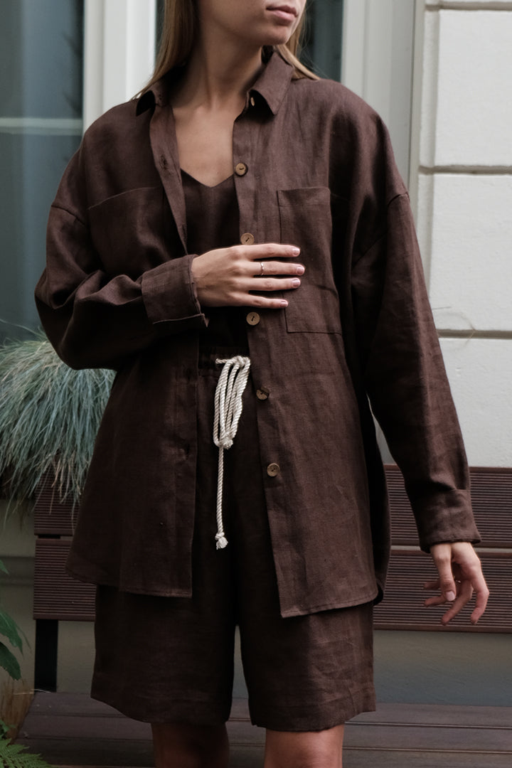 Linen oversized shirt GUST.