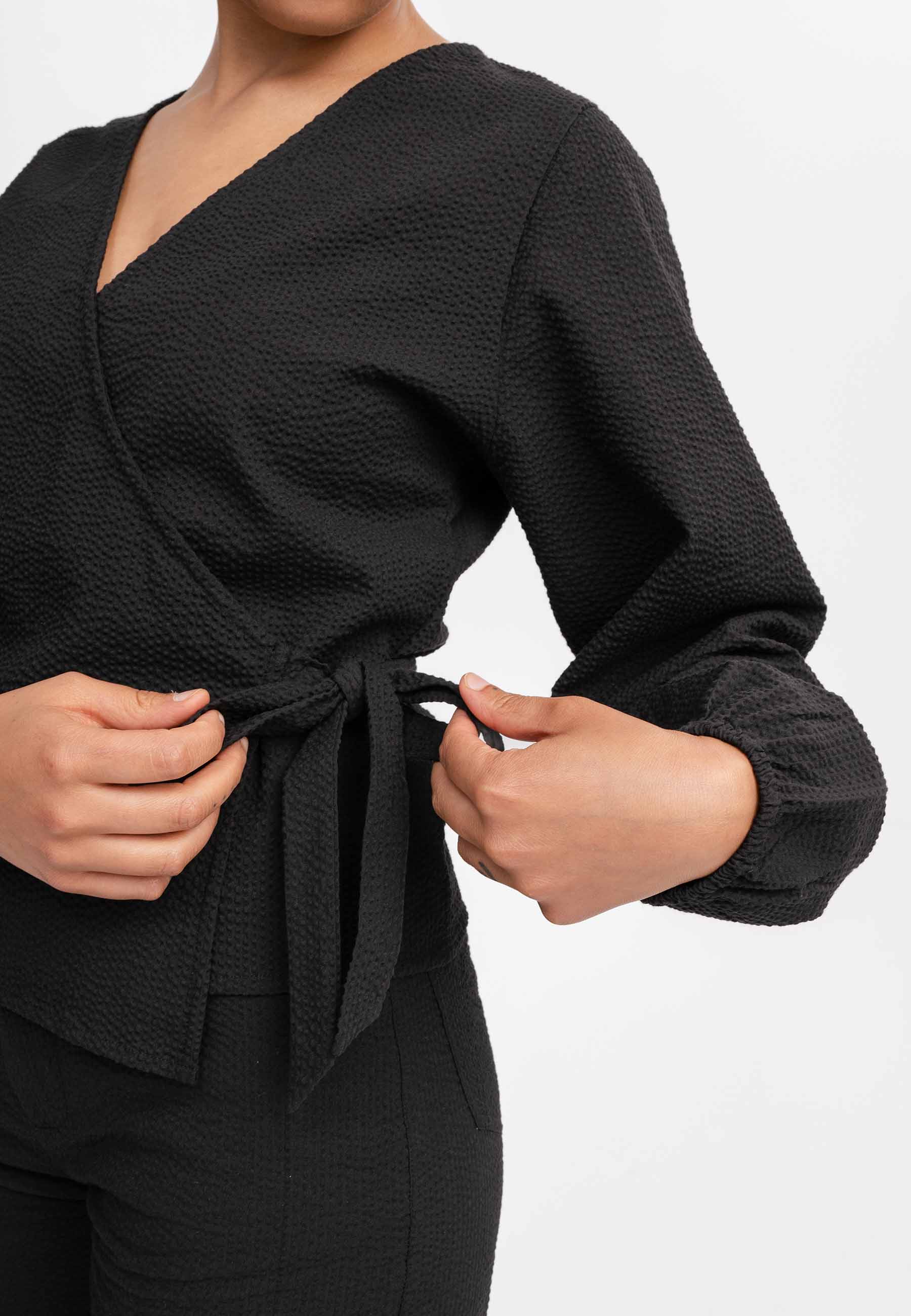 Lilam_Wrap Blouse_black seersucker_04.jpg