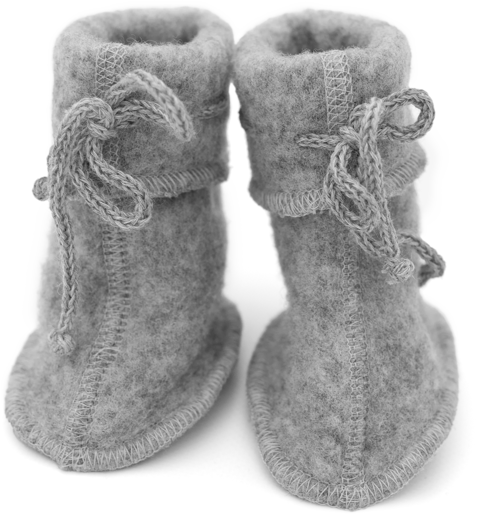 Topánočky z merino vlny ENGEL NATUR - Light grey melange