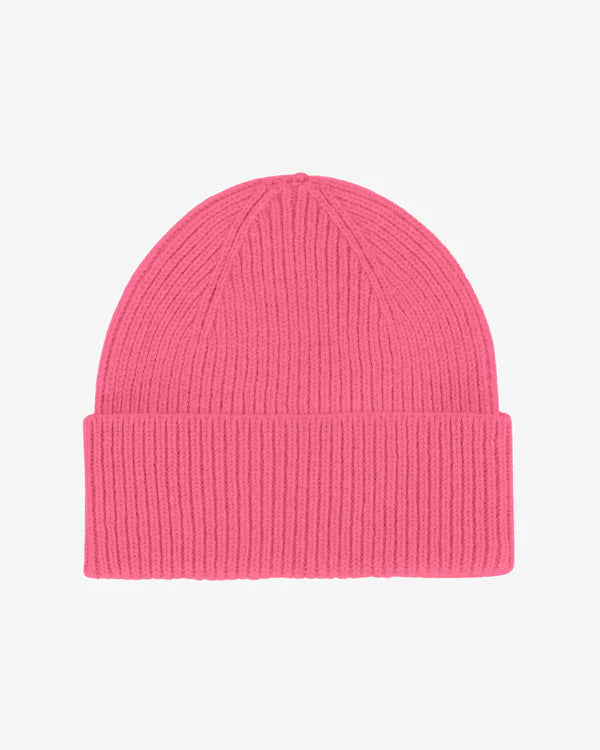 Merino čiapka COLORFUL STANDARD - Bubblegum pink