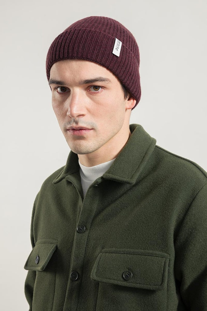 Kašmírová čiapka hnedá RIFÒ Marcello