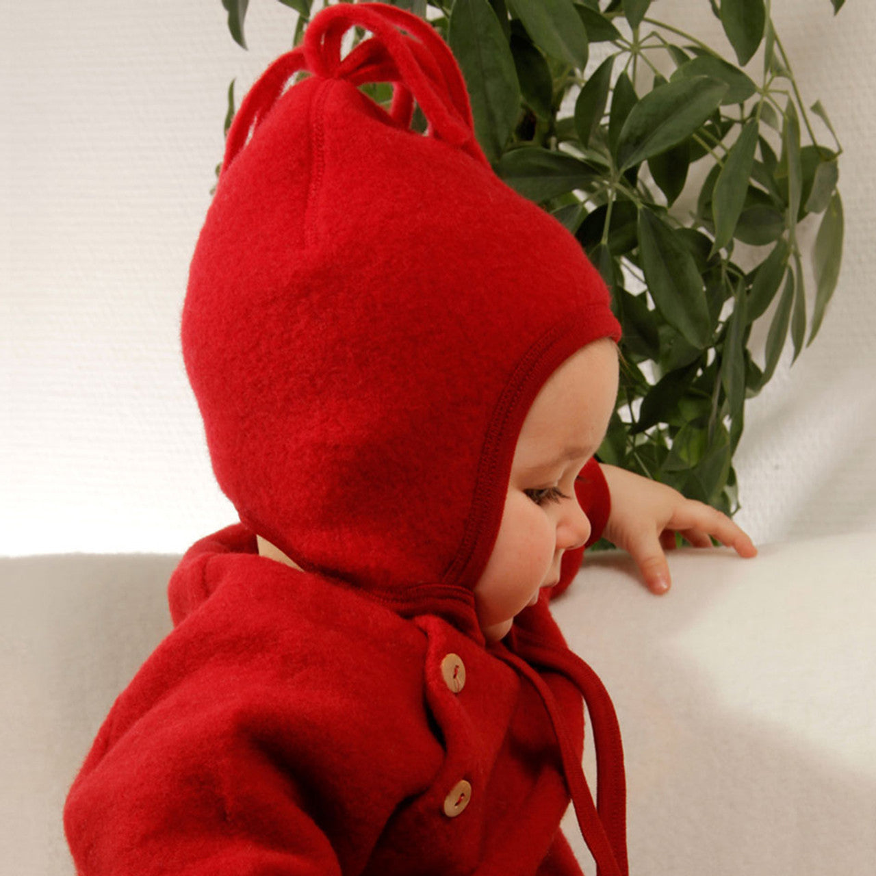 Čiapka s brmbolcom z merino vlny ENGEL NATUR - Jasper melange