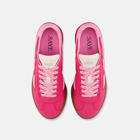 Tenisky z vegánskej kože ružové SAYE M70 Jazzy