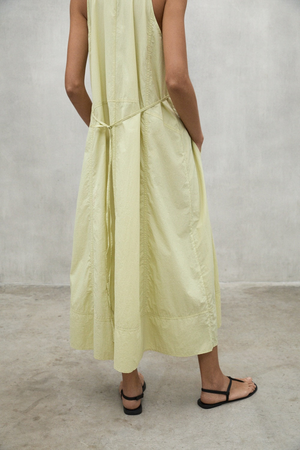 Maxi šaty ECOALF Anatasa - Vanilla