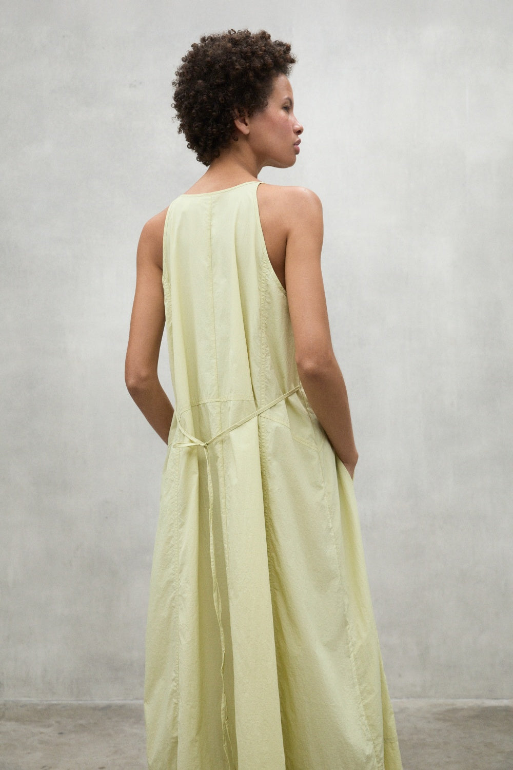 Maxi šaty ECOALF Anatasa - Vanilla