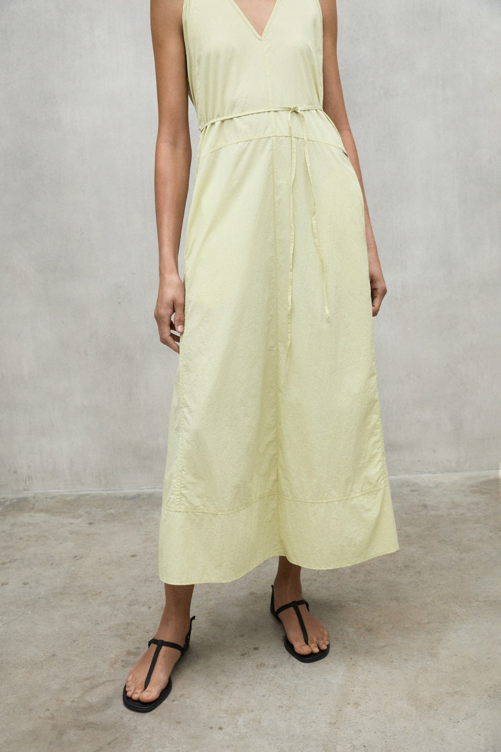 Maxi šaty ECOALF Anatasa - Vanilla