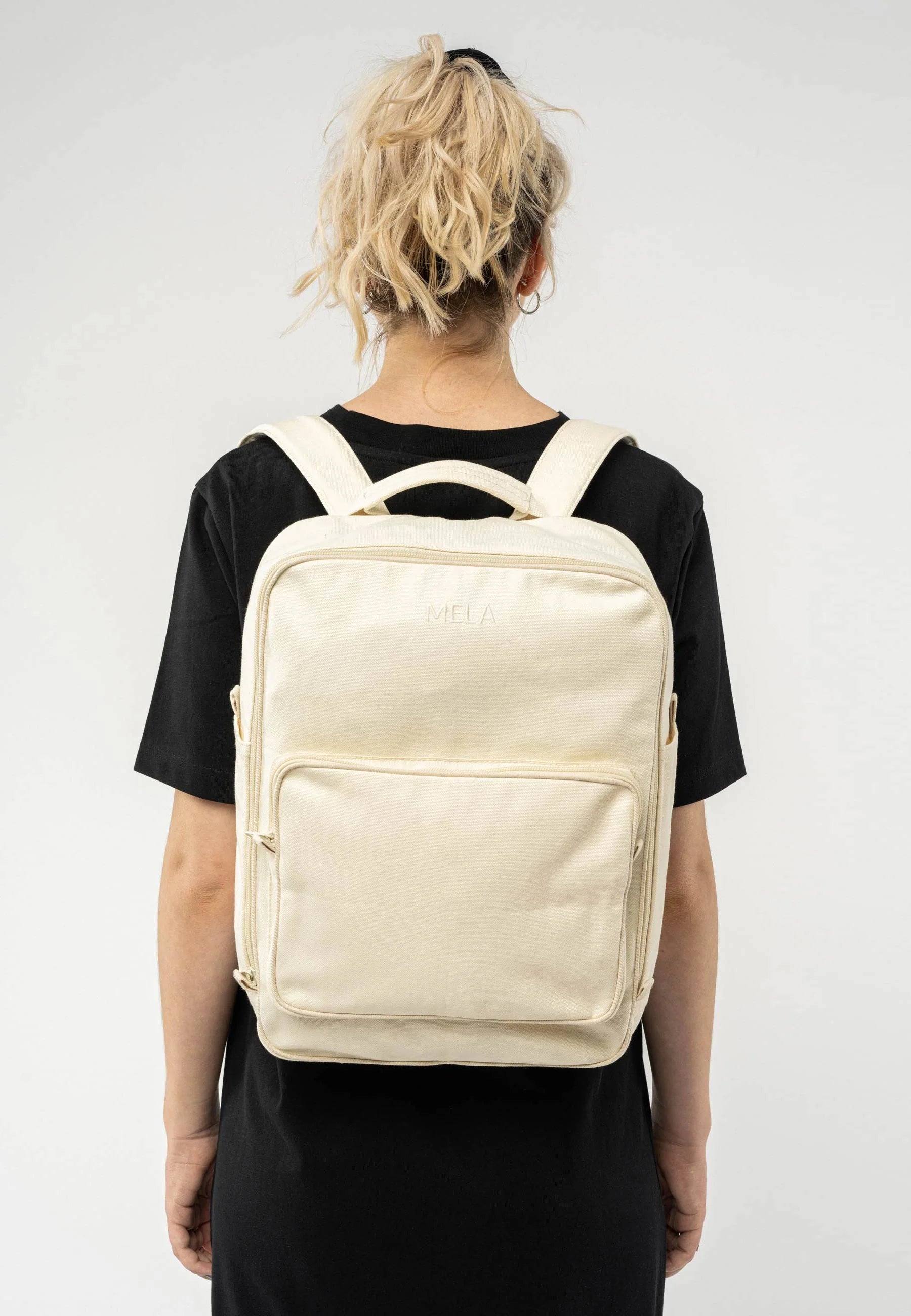 Praktický ruksak z organickej bavlny MELAWEAR Backpack II