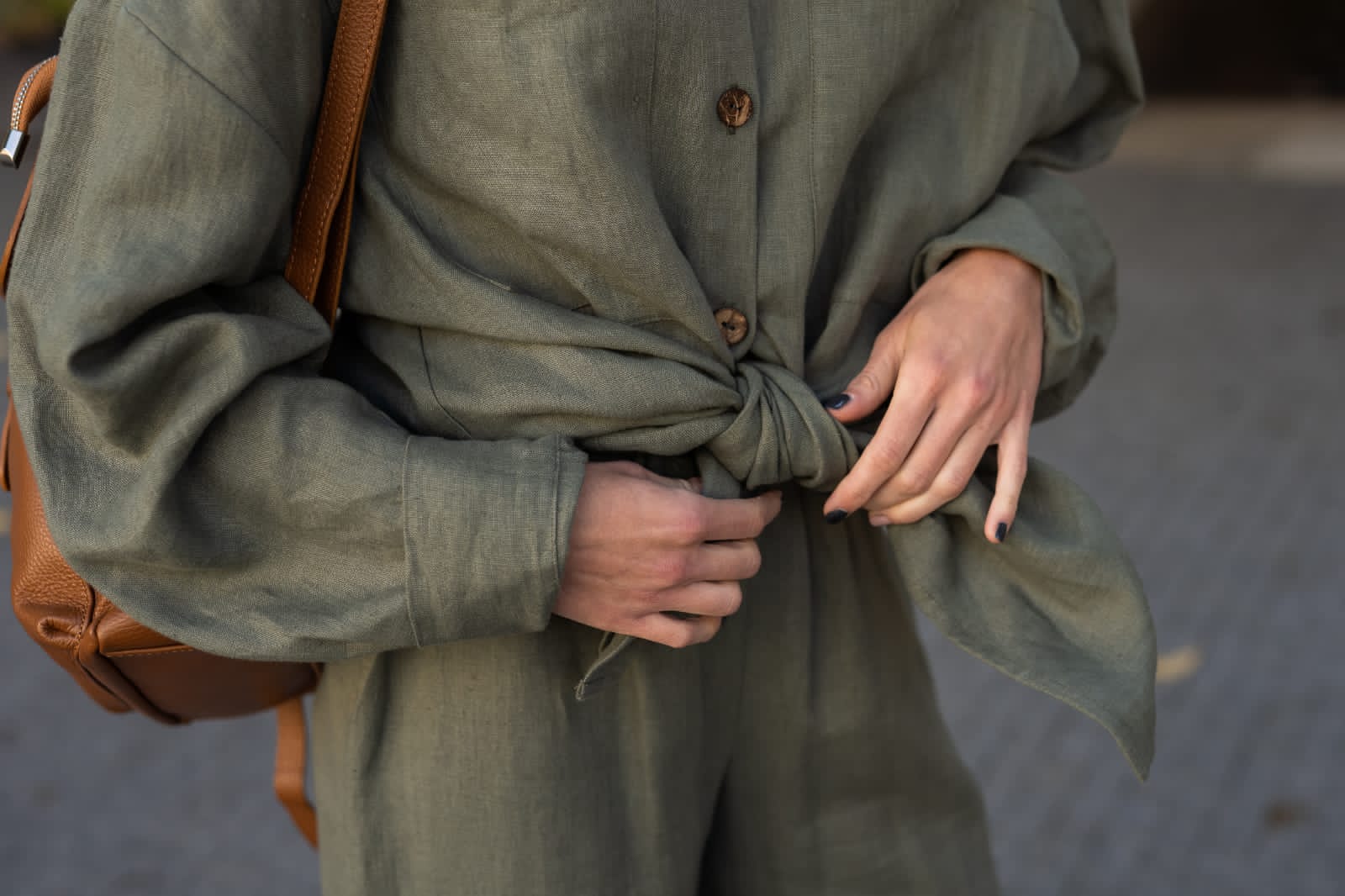Linen oversized shirt GUST.