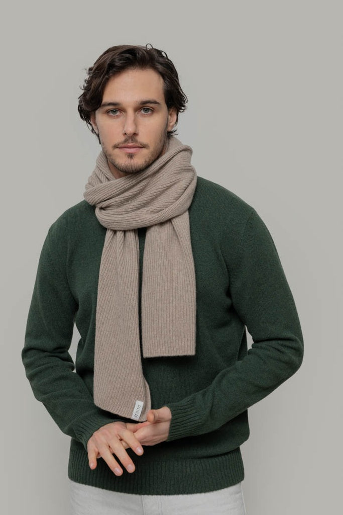 Kašmírový šál béžový RIFÒ Federico