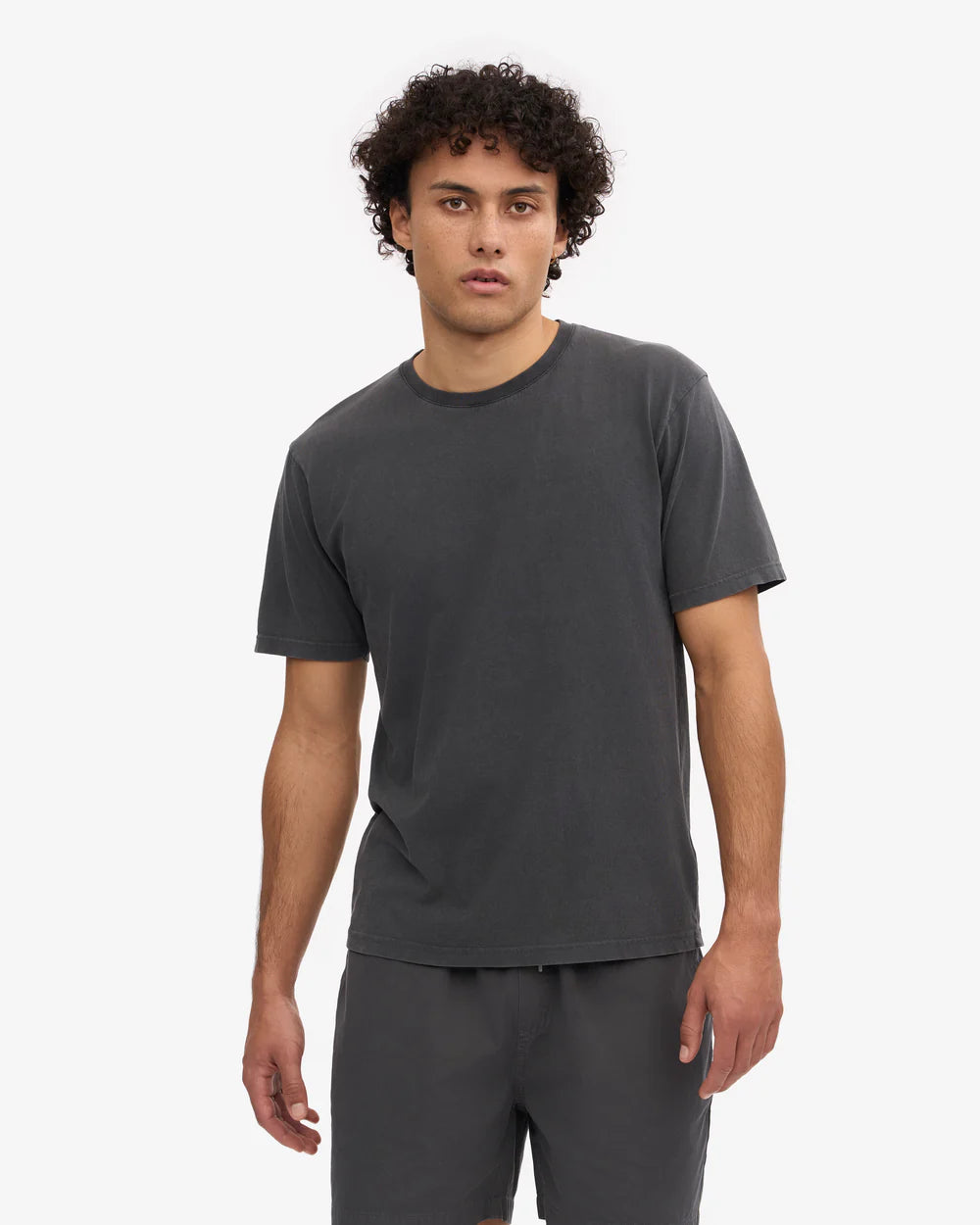 Organické tričko COLORFUL STANDARD Tee - Faded Black