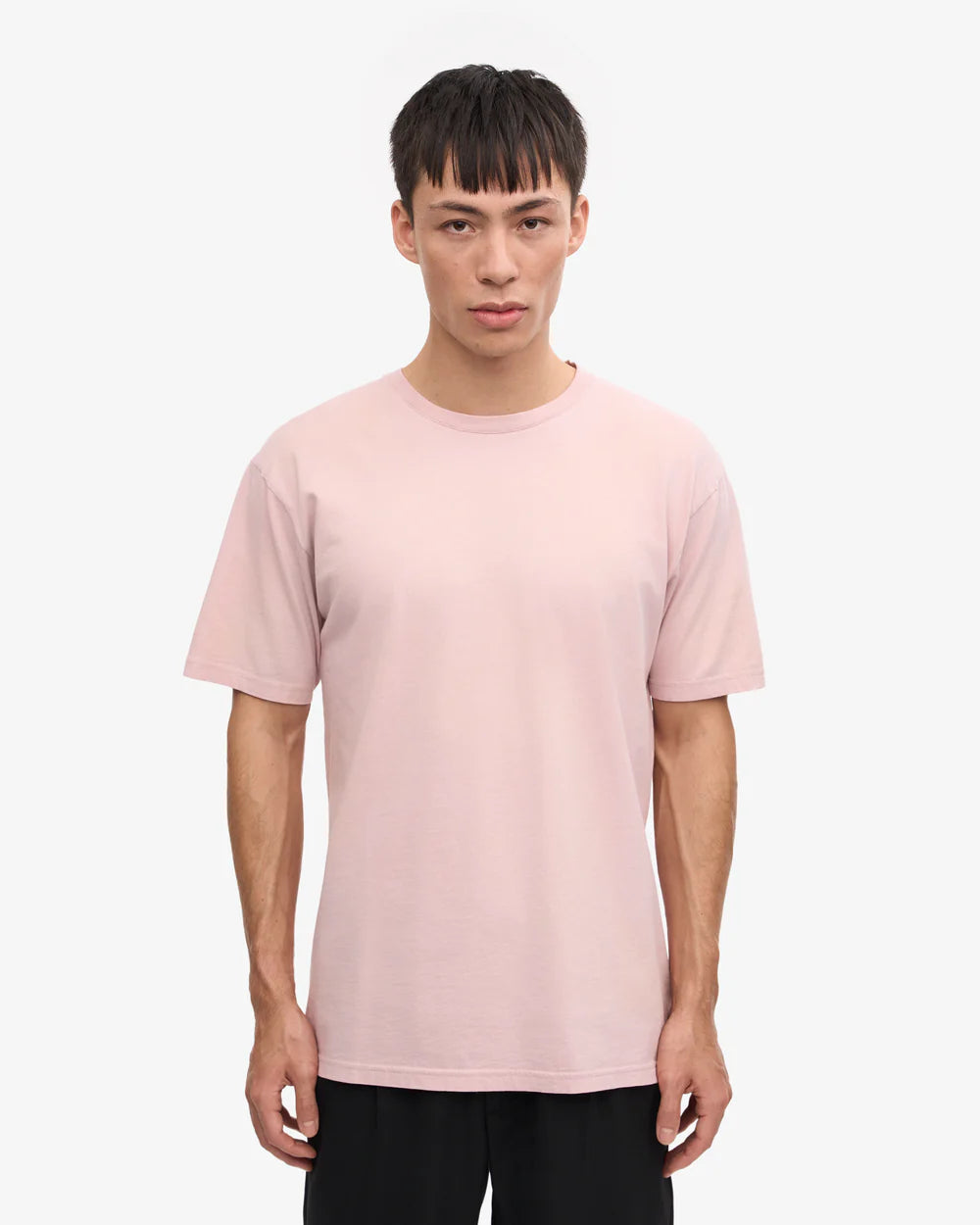 Organické tričko COLORFUL STANDARD Tee - Faded Pink