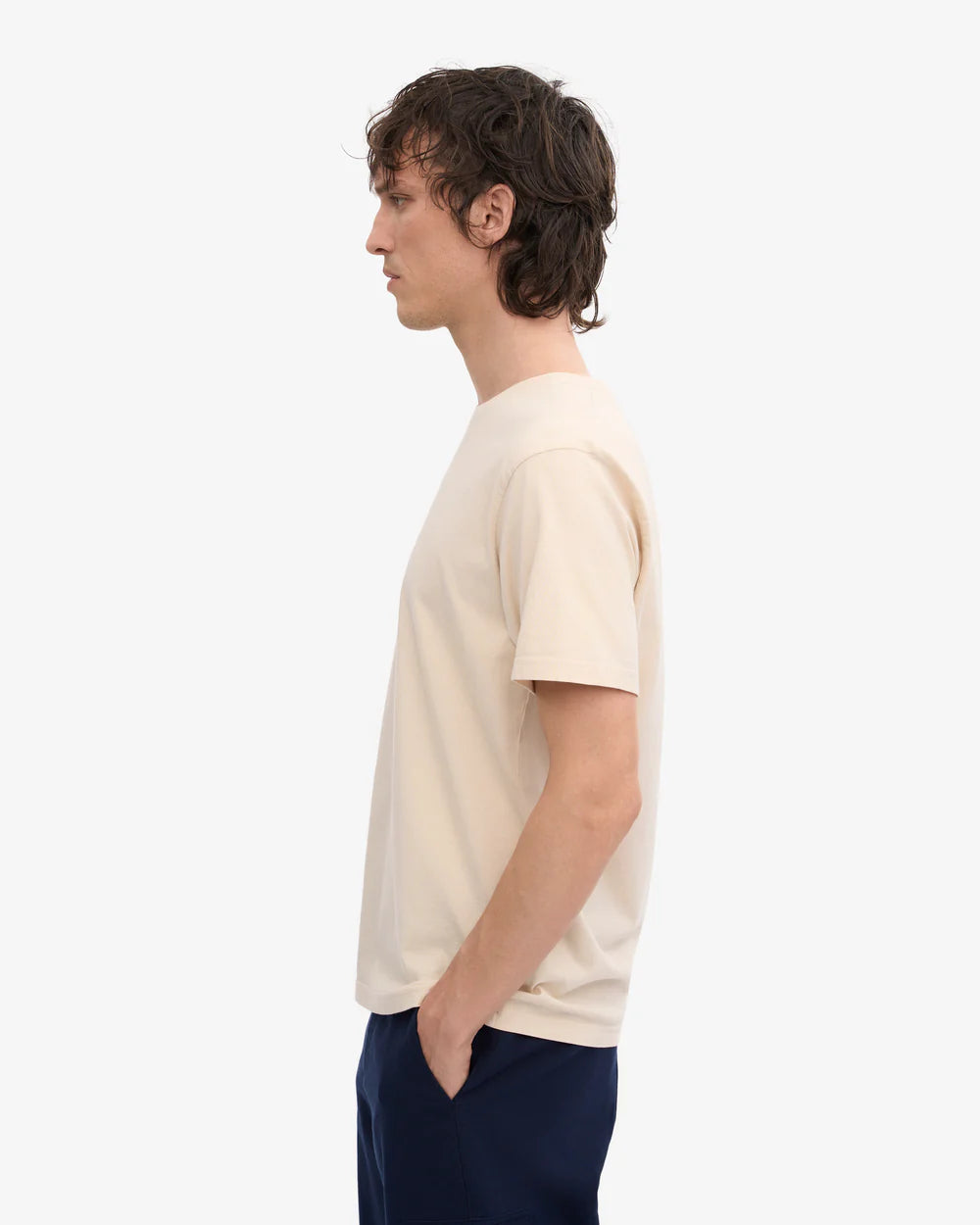 Organické tričko COLORFUL STANDARD Tee - Ivory White