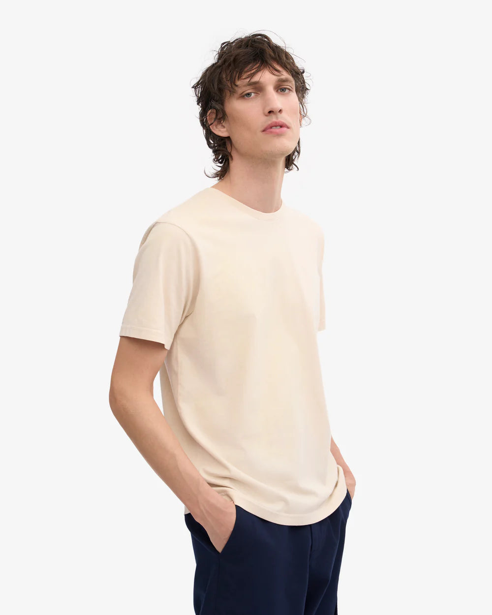 Organické tričko COLORFUL STANDARD Tee - Ivory White