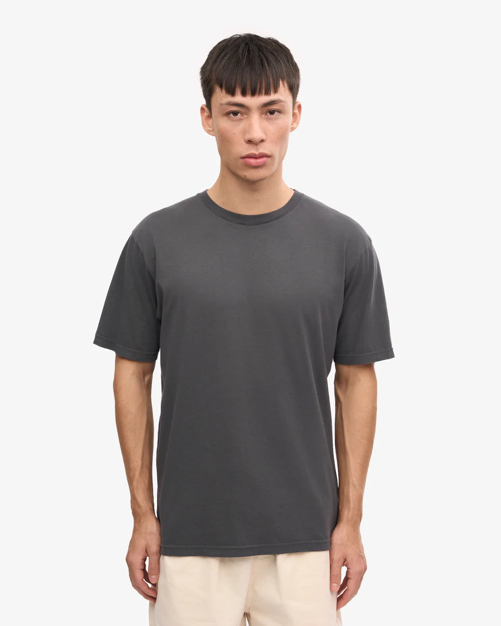 Organické tričko COLORFUL STANDARD Tee - Lava Grey