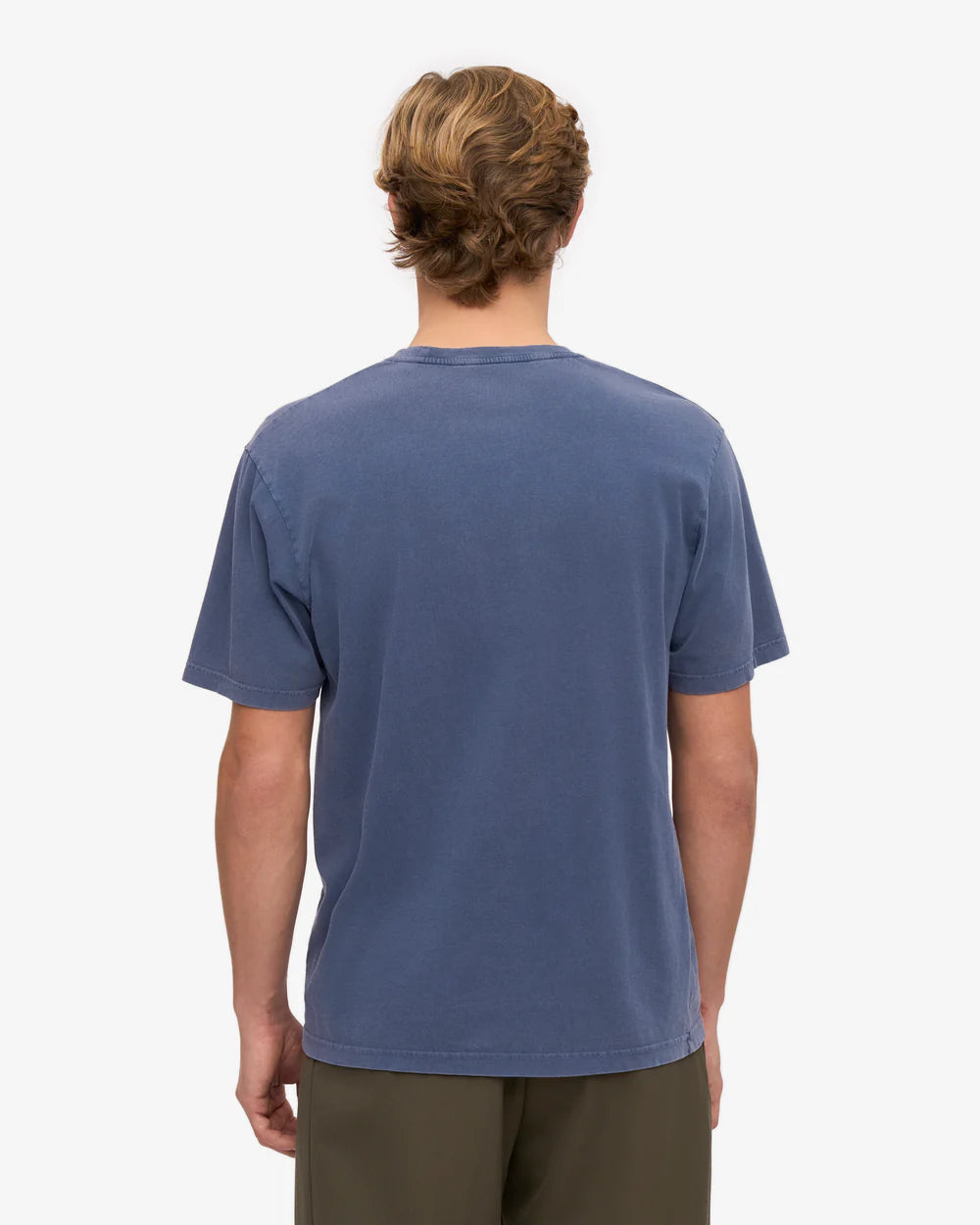 Organické tričko COLORFUL STANDARD Tee - Neptune Blue