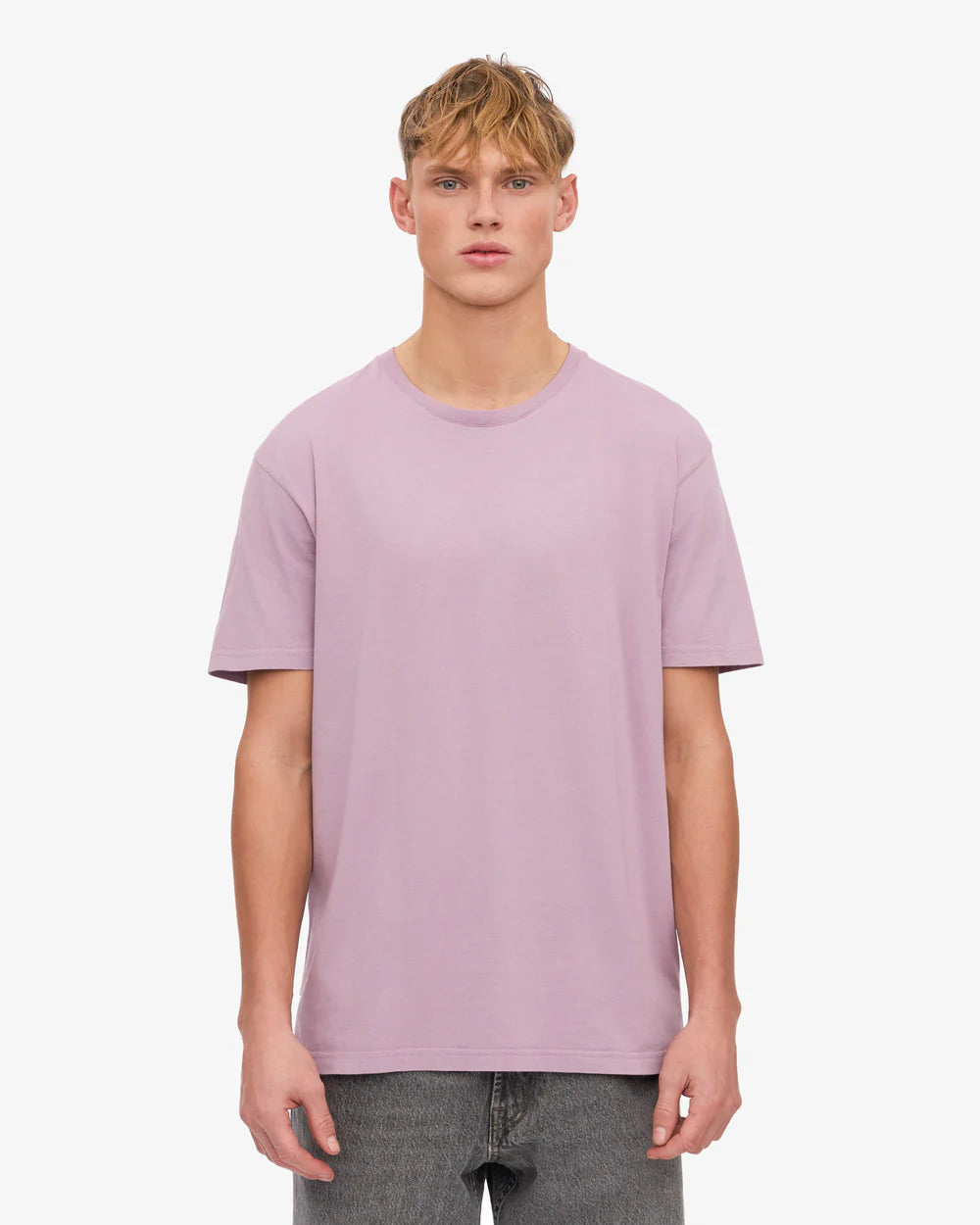 Organické tričko COLORFUL STANDARD Tee - Pearly Purple