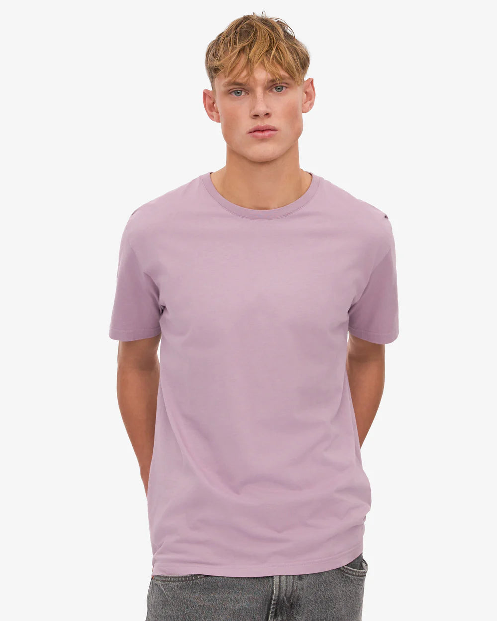 Organické tričko COLORFUL STANDARD Tee - Pearly Purple