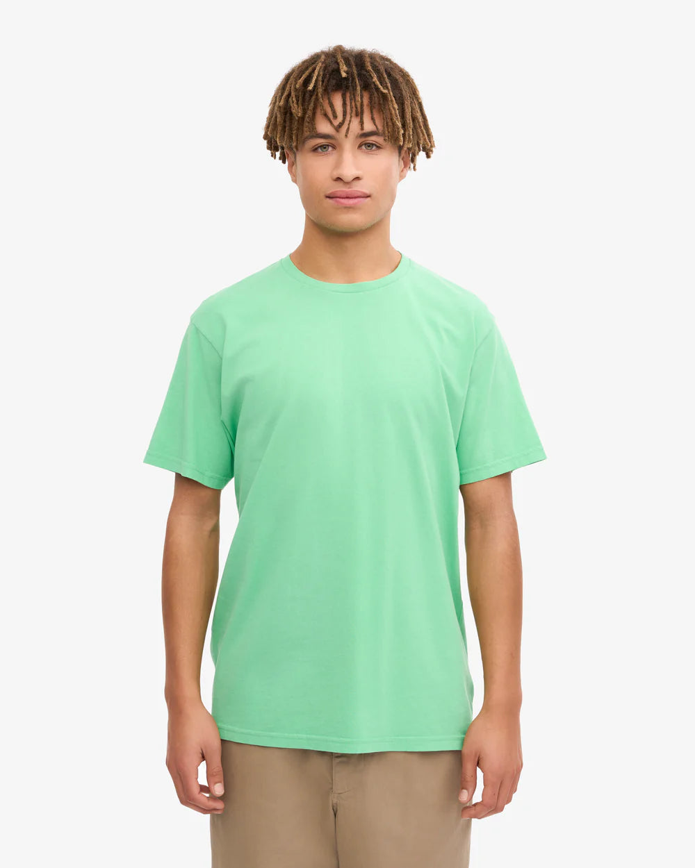 Organické tričko COLORFUL STANDARD Tee - Spring Green