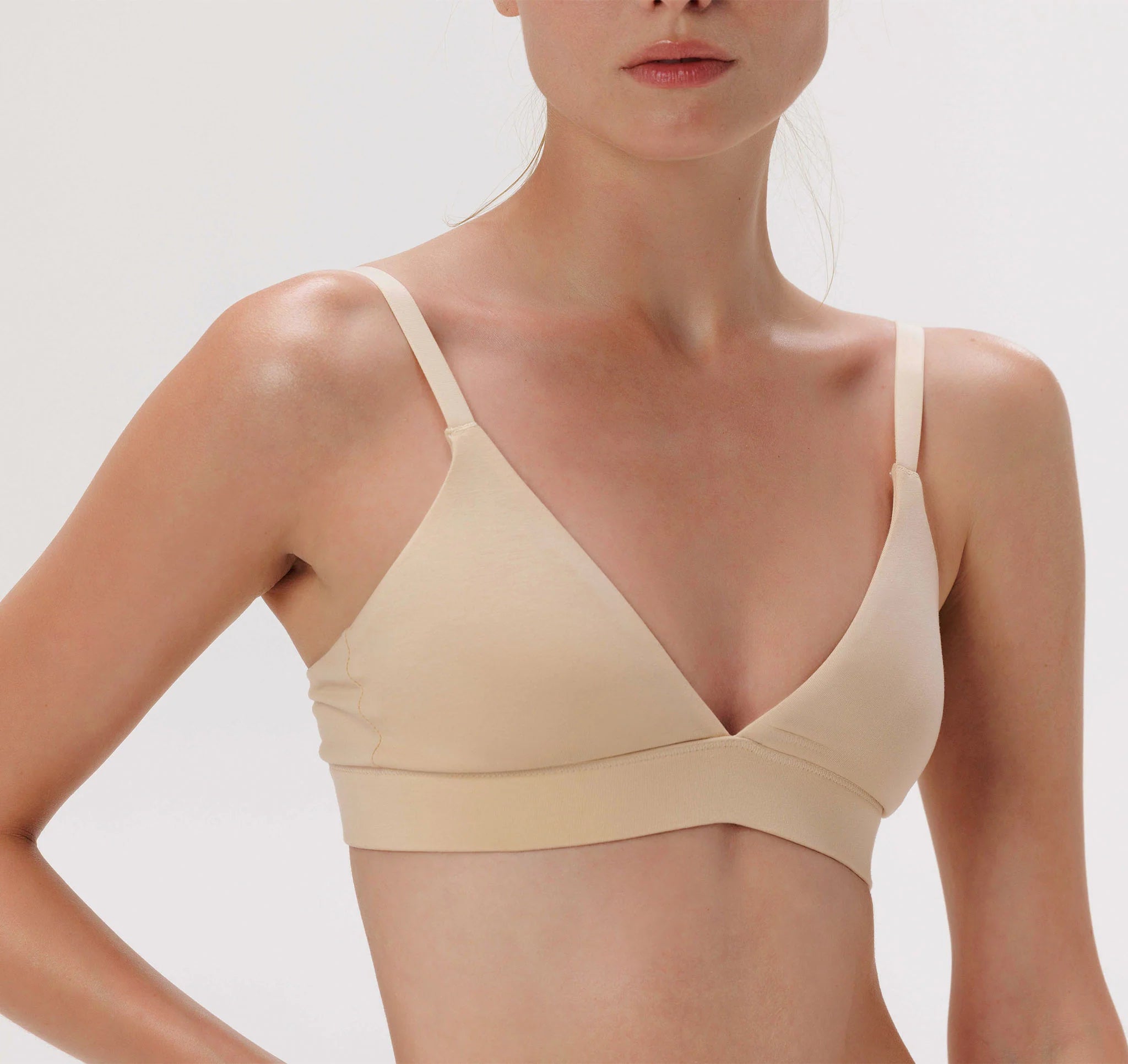 Organic Cotton Triangle Bra ORGANIC BASICS