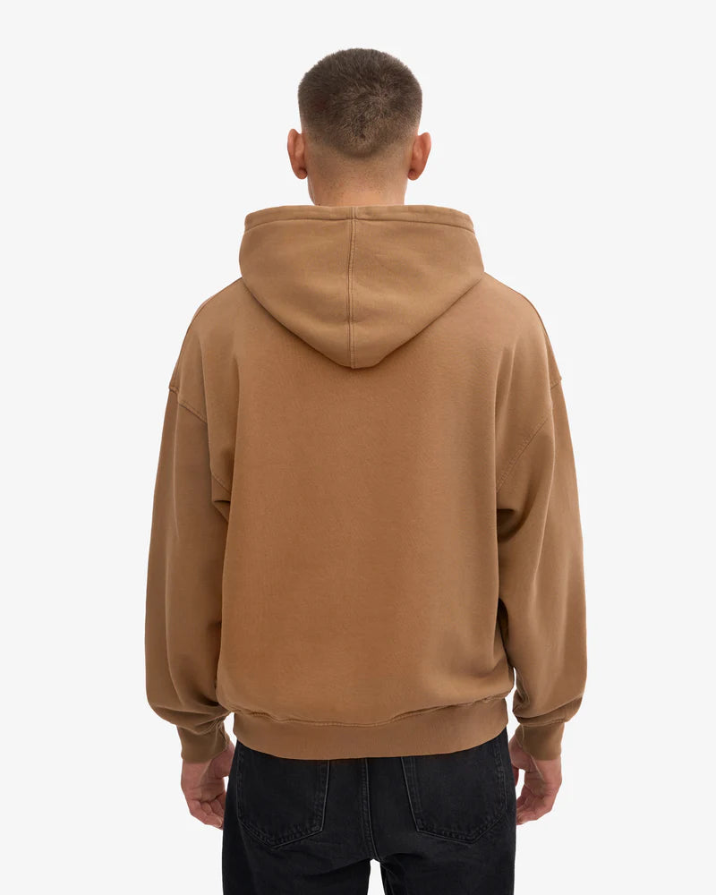 Organická mikina COLORFUL STANDARD Hood - Sahara camel