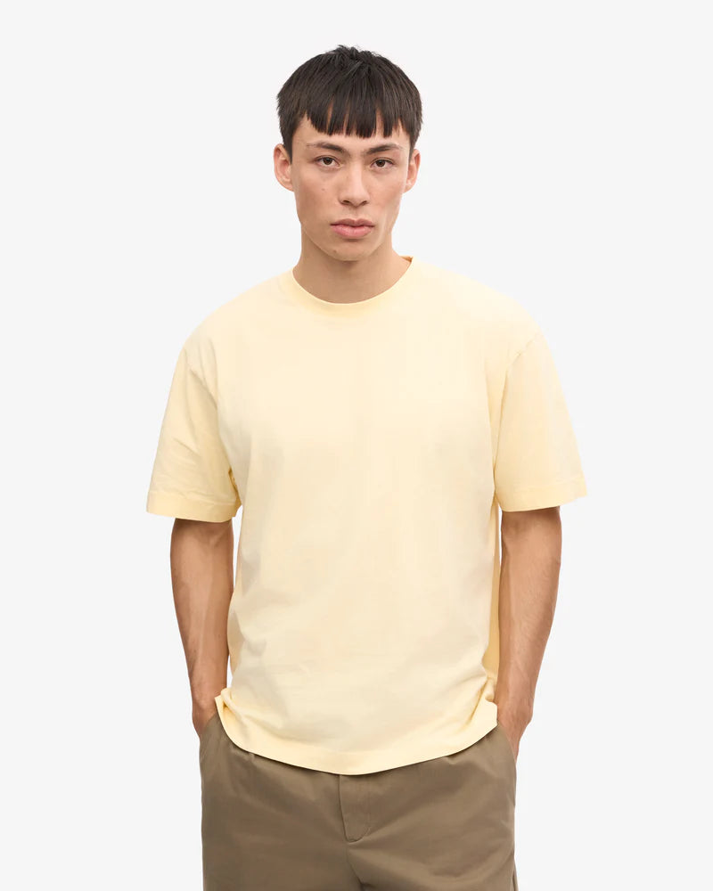 Unisex oversized triko soft yellow COLORFUL STANDARD - Soft Yellow