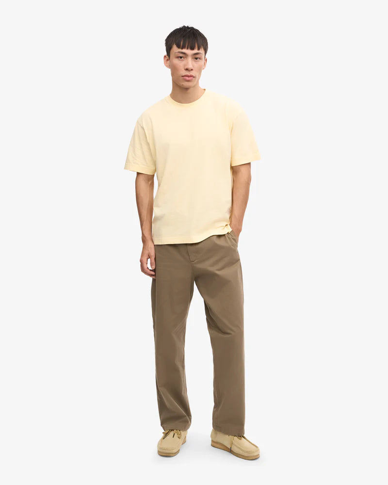 Unisex oversized triko soft yellow COLORFUL STANDARD - Soft Yellow